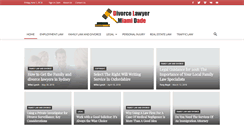 Desktop Screenshot of divorcelawyermiamidade.com
